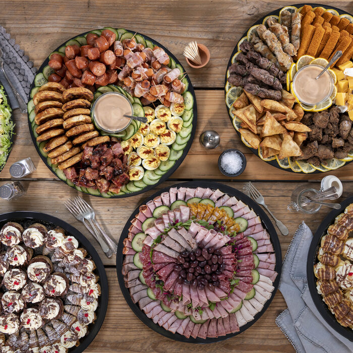 Satellite Bakery catering platters